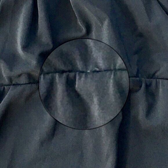 Stile Benetton Halter Twist Semi Sheer Black Mini Dress - Picture 7 of 8